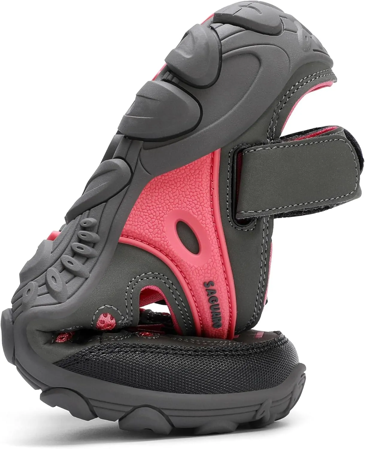 SAGUARO Men's Sport Sandals Adjustable Strap Closed Toe Outdoor Hiking Sandal Beach Water Shoes