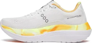 Saucony Men's Endorphin Trainer Sneaker, White/Black, 10.5