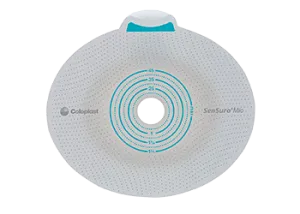 Sensura Mio Flex Skin Barrier, Non-Convex, Pre-Cut Stoma Opening 1-1/4" (30mm), Flange 2" (50mm) - Box of 10