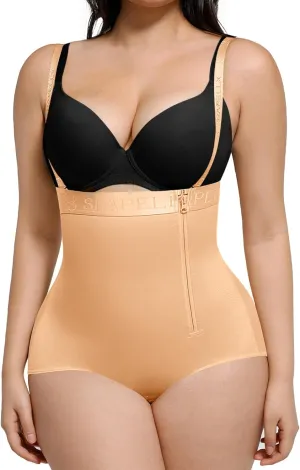 SHAPELLX Shapewear Tummy Control Panty for Women High Waist Body Shaper Waist Trainer Shaper Higher Power Panties