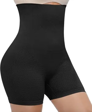 ShaperQueen102E Shaper Shorts - Womens High-Waist Cincher Trainer Girdle Faja Tummy Control Thigh Slimming Shapewear Shorts