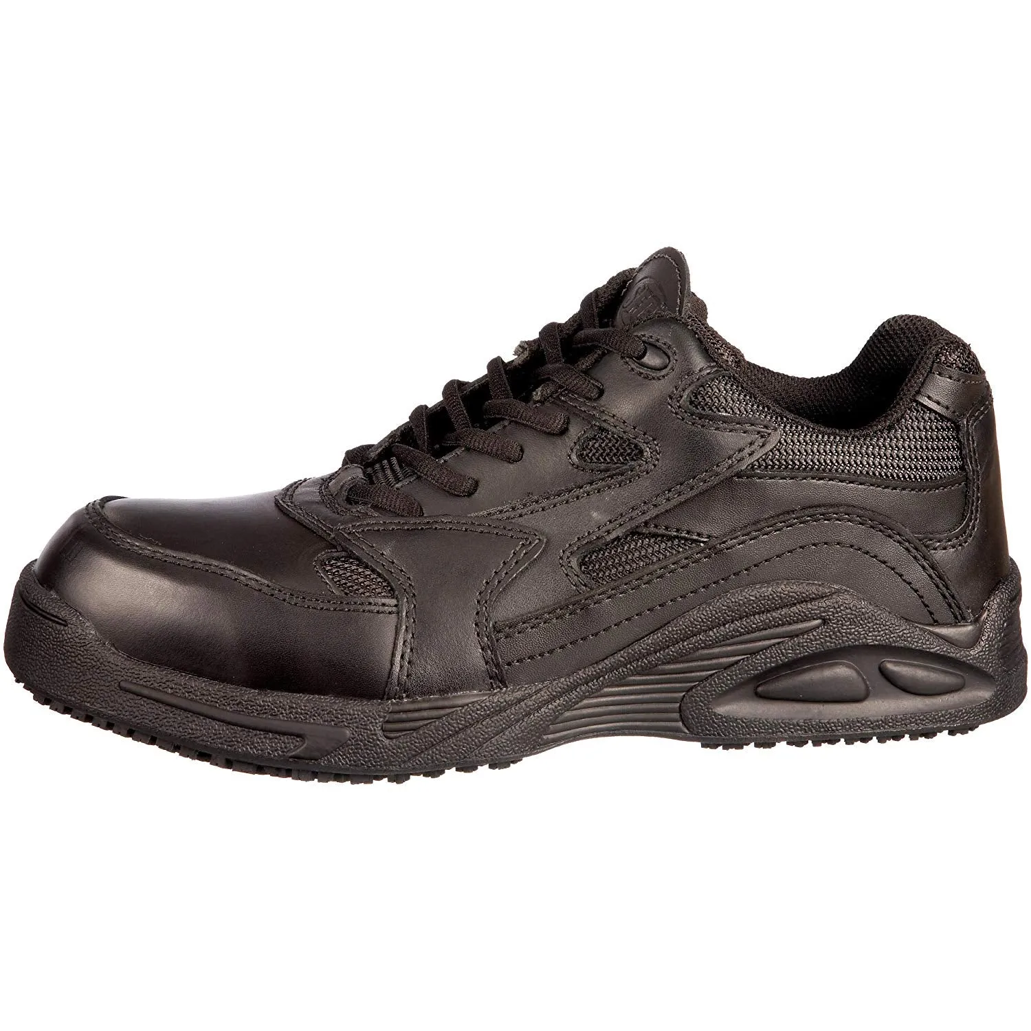 Shoes for Crews Harrier 5258 Steel Toe Cap Safety Trainer Shoe Black