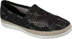 Skechers BOBS from Flexpadrille 3.0 - Summers Dance Flat, Black, 8.5 M US