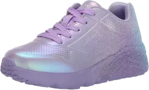 Skechers Girls' Uno Lite metallic Shimmers