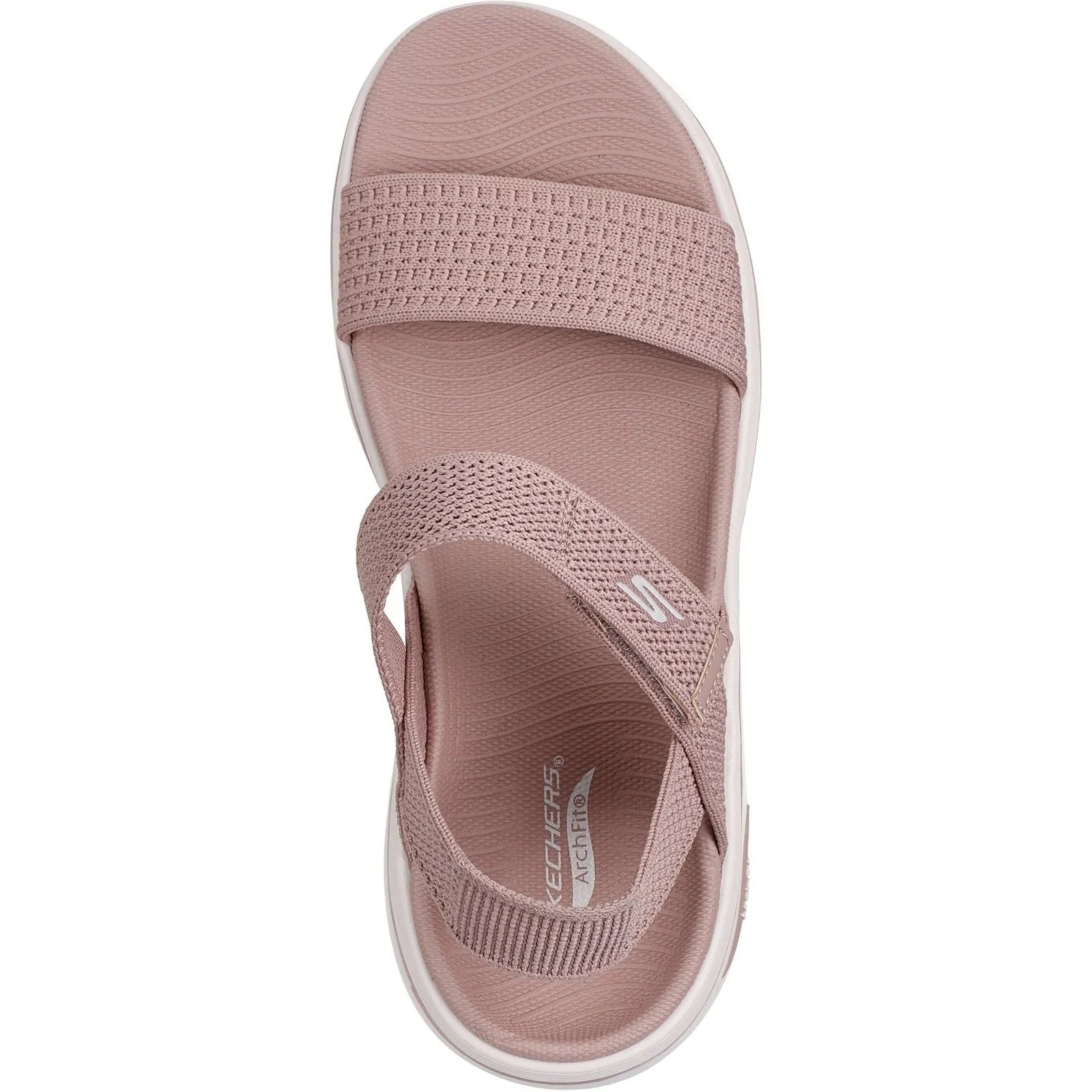 Skechers Go Walk Arch Fit 2.0 Textile Women's Mauve Sandals