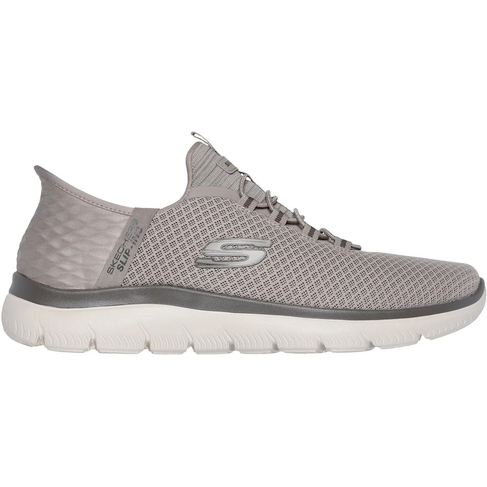 Skechers Slip-ins: Summits - High Range Polyester Men's Taupe Trainers