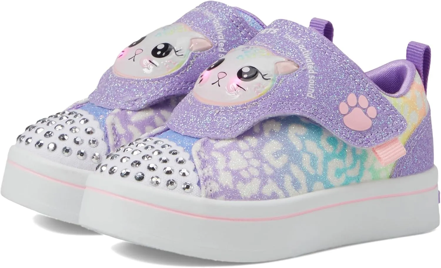 Skechers Unisex-Child TWI-Lites-Twinkle Pets Sneaker