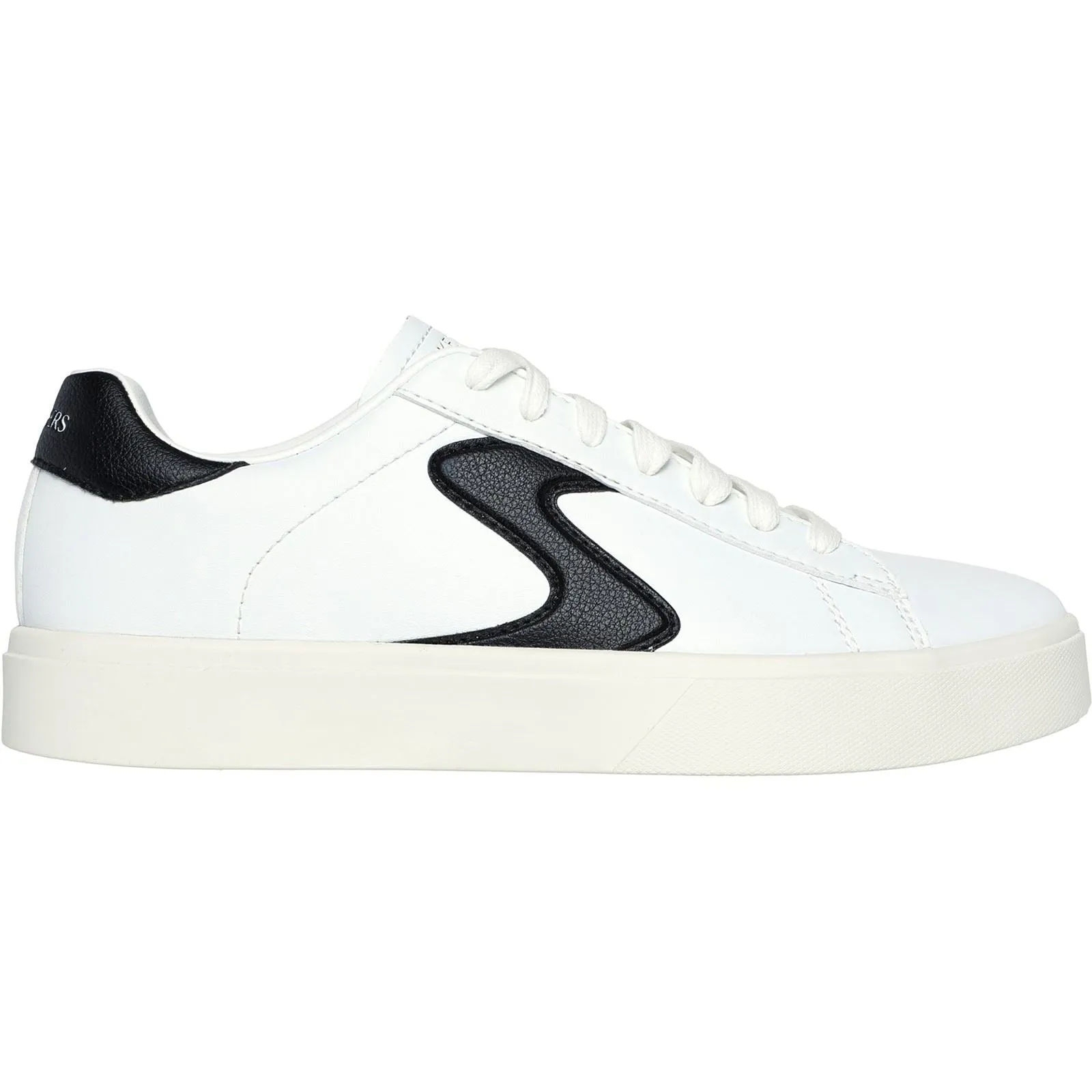 Skechers Women's Eden LX - Beaming Glory Trainer in White/Black