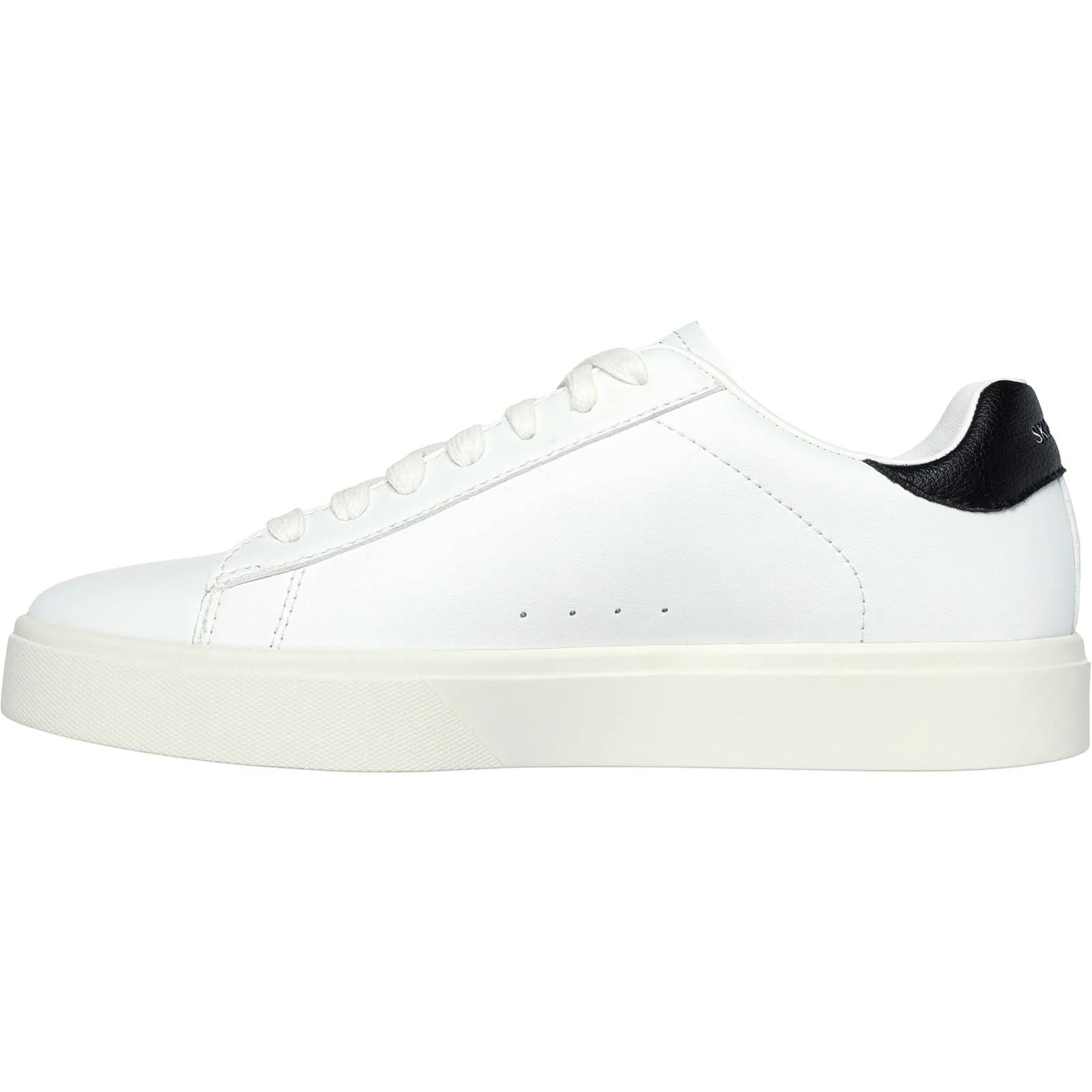 Skechers Women's Eden LX - Beaming Glory Trainer in White/Black