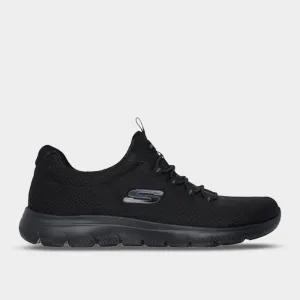 Skechers Womens Summits Sneaker Black/black _ 183377 _ Black