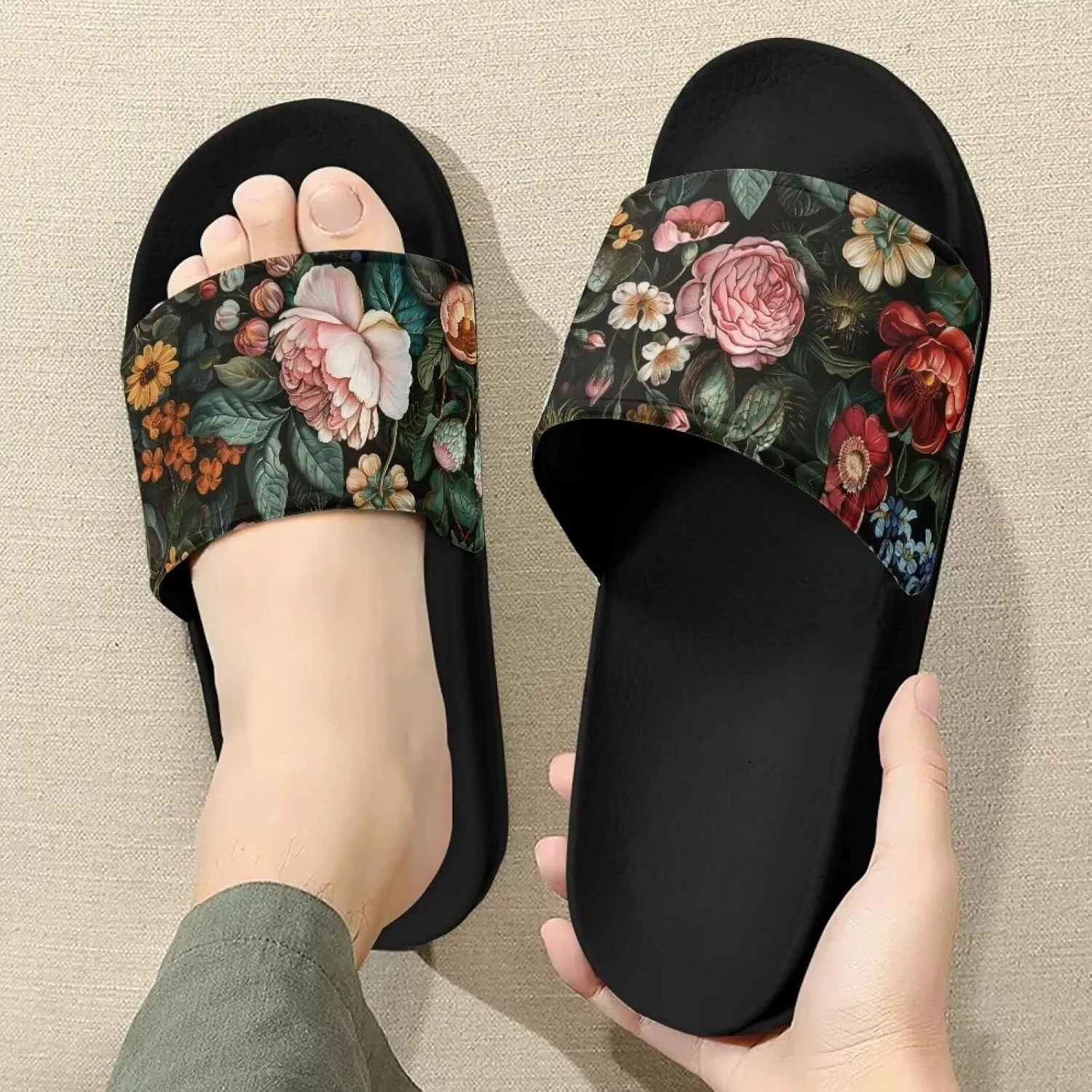 Slides For Women Pool and Beach Sandal Lady