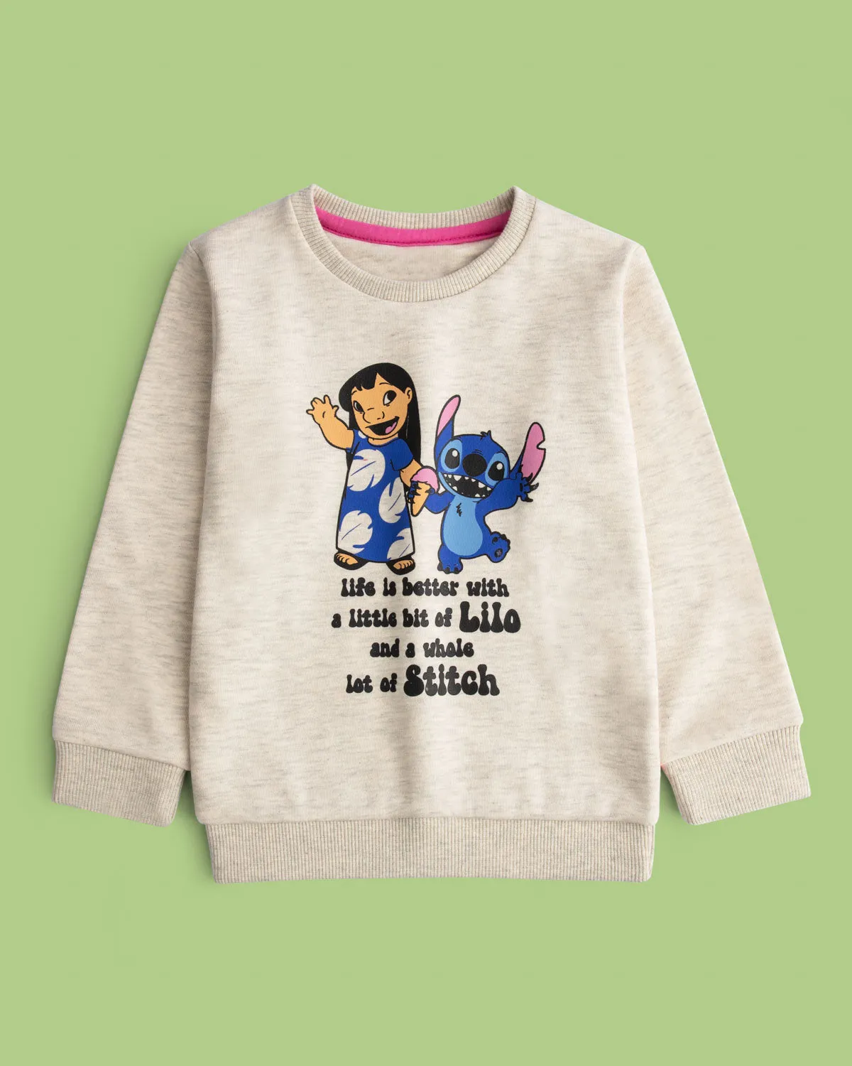 Soft Printed Sweatshirt