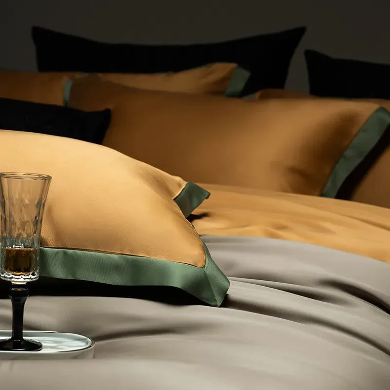 Soft Taupe Bamboo Bedding Ensemble