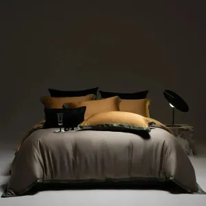 Soft Taupe Bamboo Bedding Ensemble