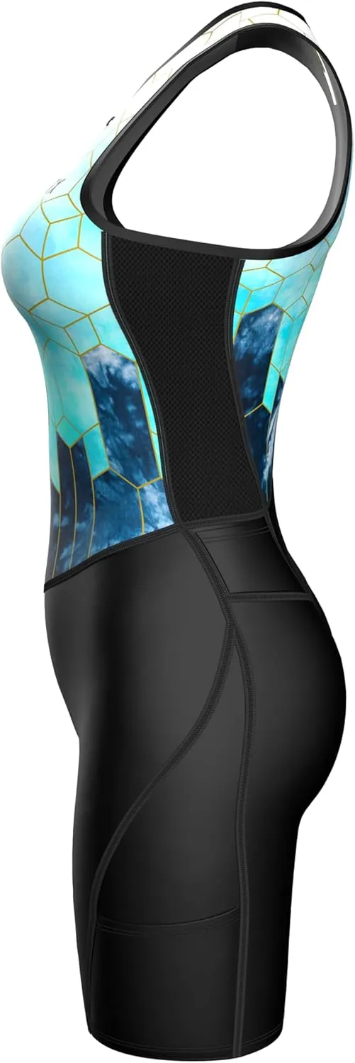 Sparx Women Triathlon Suit Tri Short Racing Cycling Swim Run