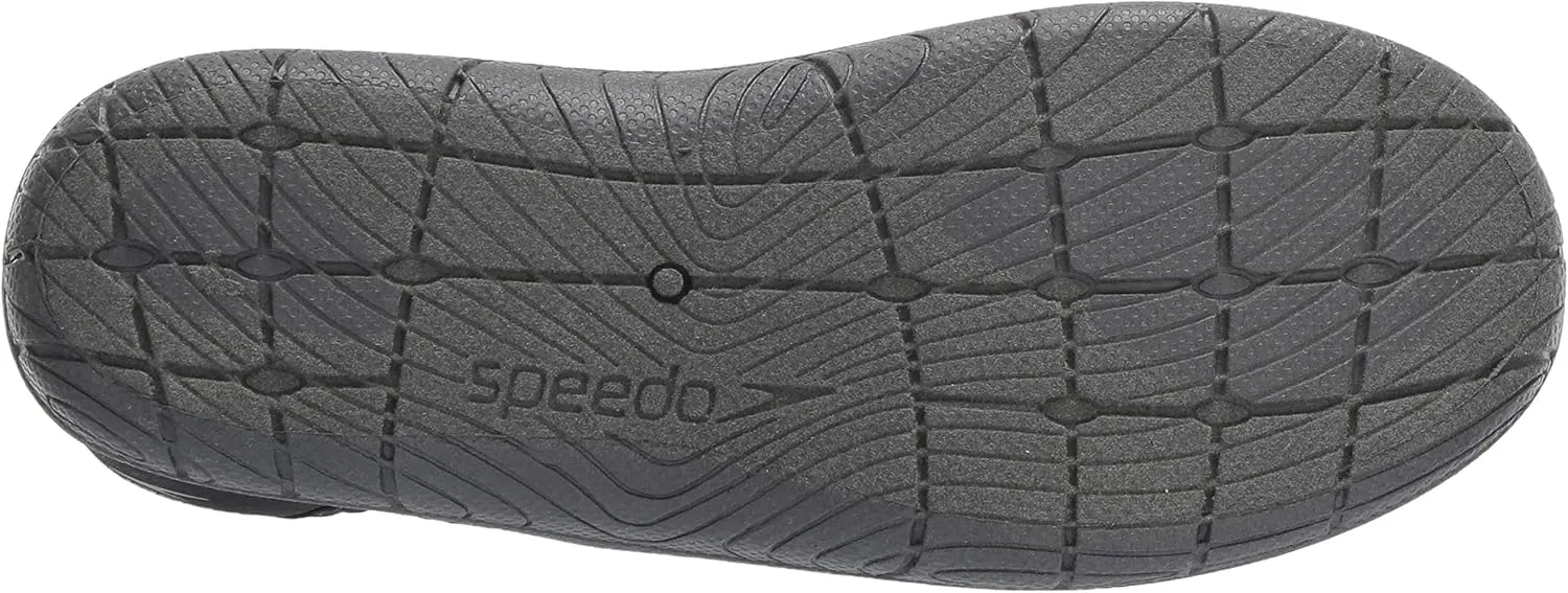 Speedo Unisex-Child Water Shoe Tidal Cruiser Toddler Unisex,black/dark gull grey,6/7 Toddler Unisex Baby US