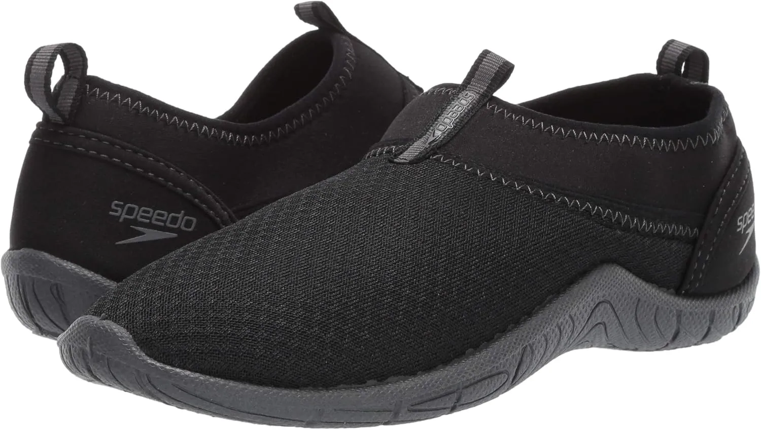Speedo Unisex-Child Water Shoe Tidal Cruiser Toddler Unisex,black/dark gull grey,6/7 Toddler Unisex Baby US