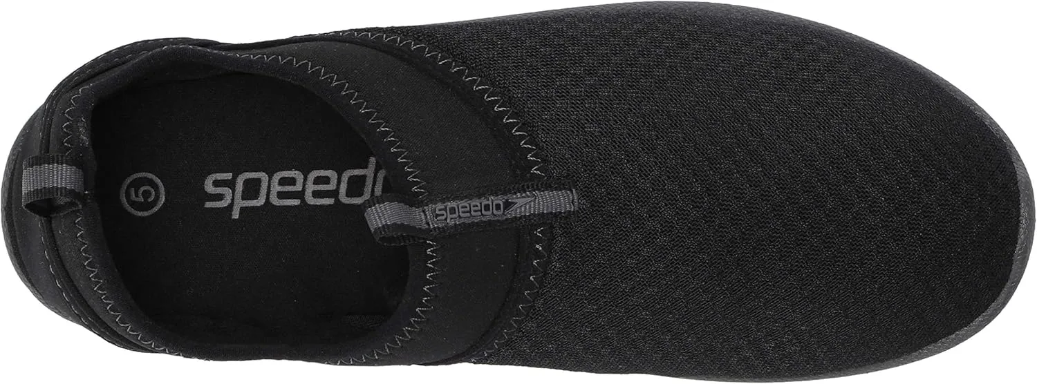 Speedo Unisex-Child Water Shoe Tidal Cruiser Toddler Unisex,black/dark gull grey,6/7 Toddler Unisex Baby US