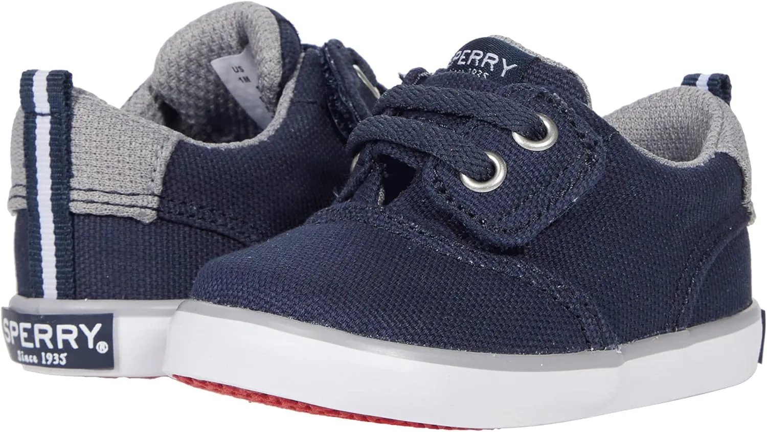 Sperry Unisex-Baby Spinnaker Crib Jr Washable Sneaker