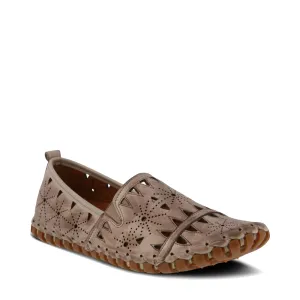 Spring Step Women's Fusaro Perfed Loafer in Grey