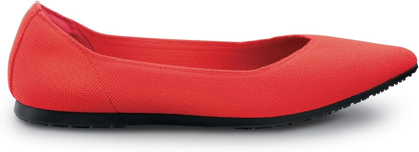 SR Max Albright, Women's, MaxTrax Slip Resistant, Soft Toe, Dress Flat, Work Shoe