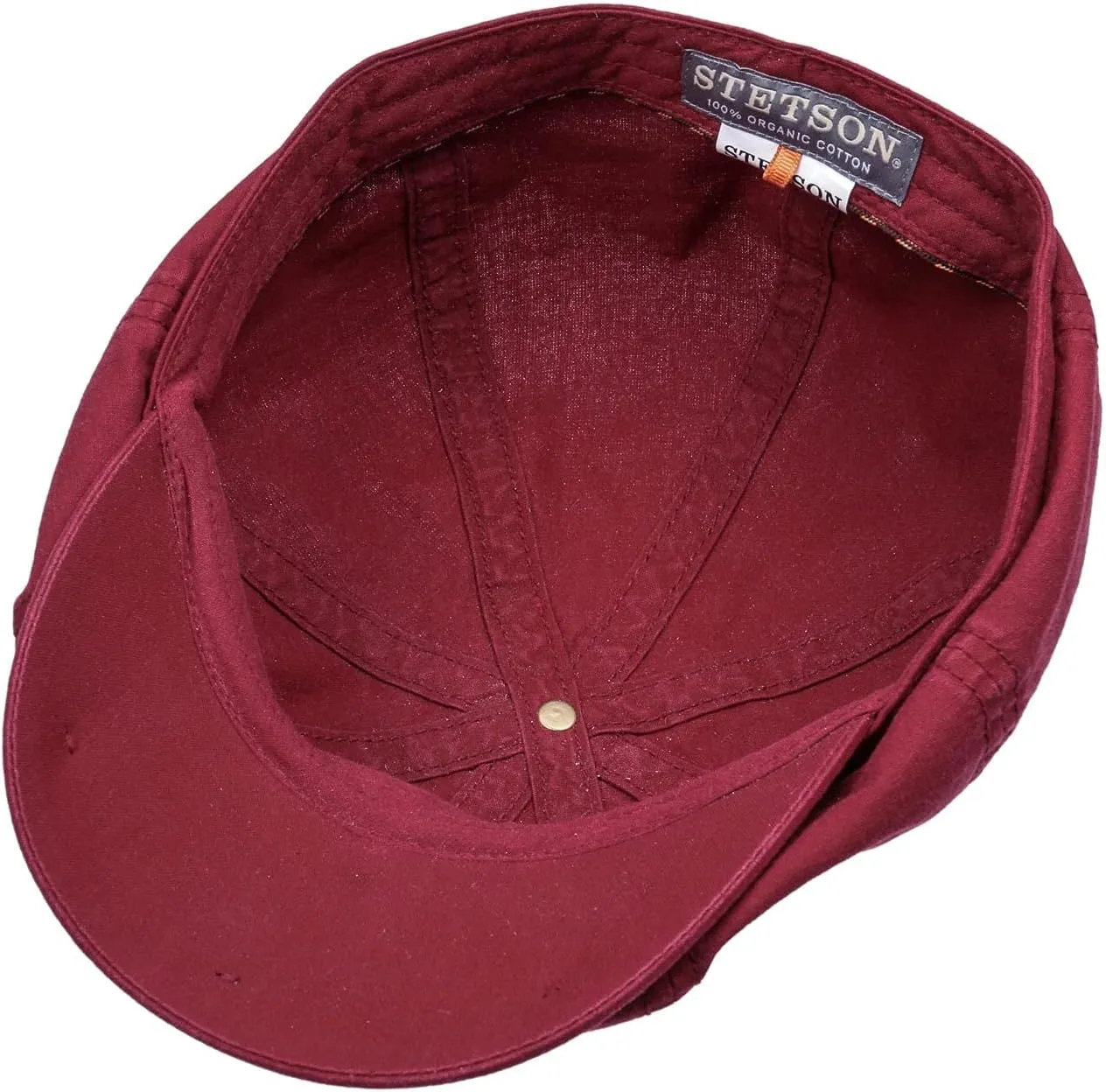 Stetson Kids Hatteras Newsboy Cap for Cotton Cap Flat with Peak Spring Summer