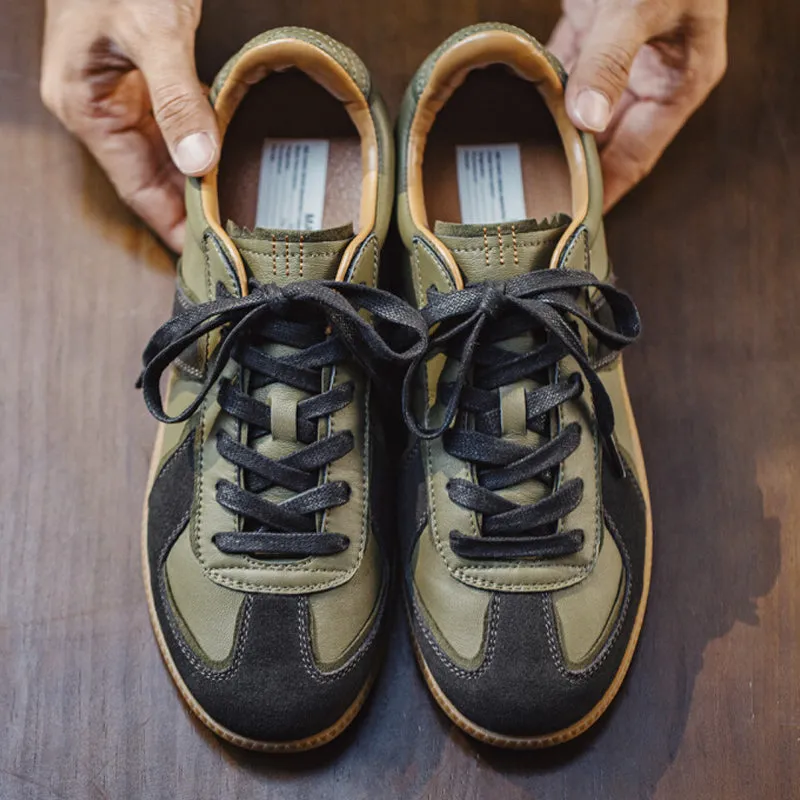 Summer Linen Breathable German Army Trainer