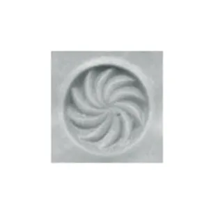 Swirl Flat Mint Mold