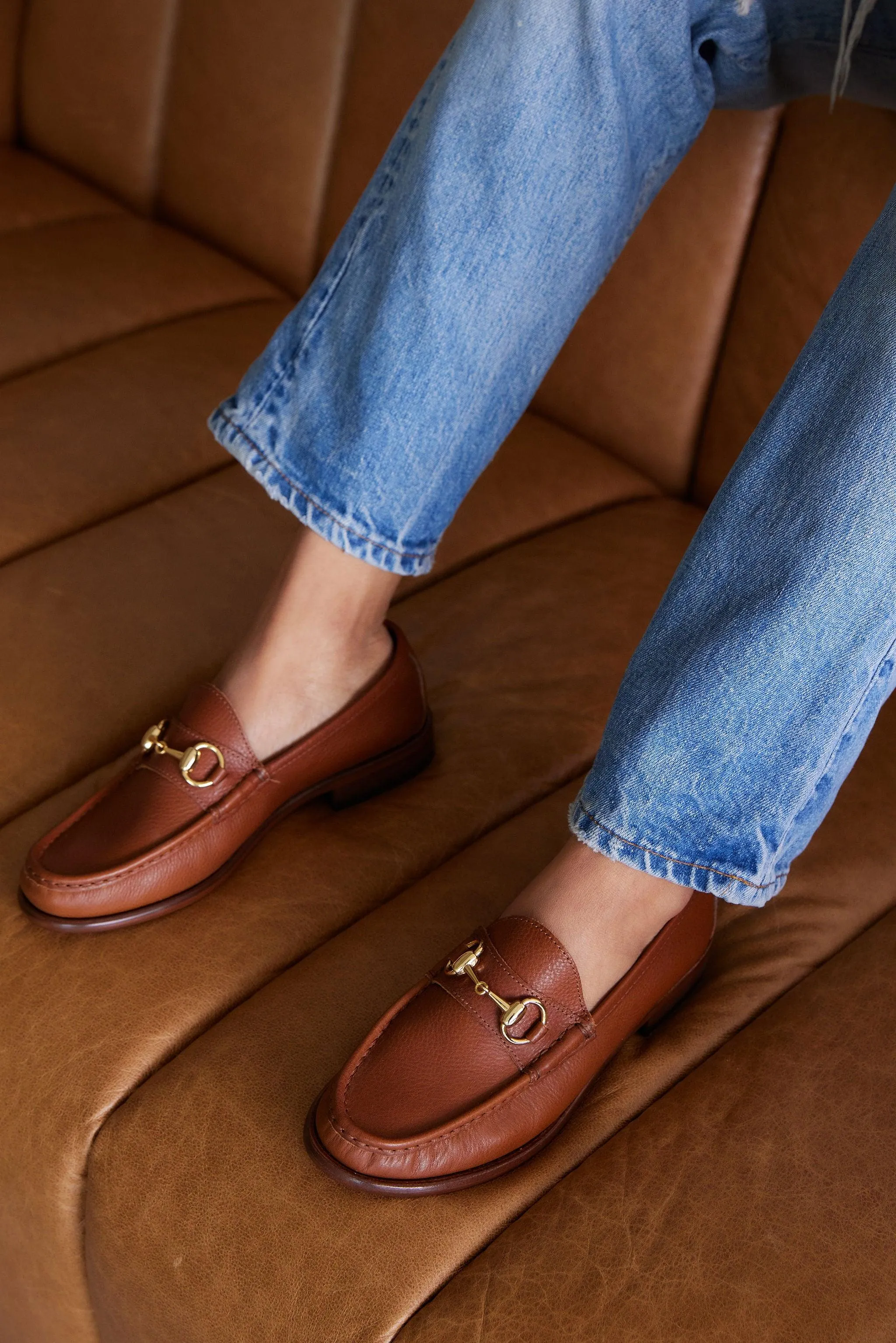 The Bit Loafer in Cognac