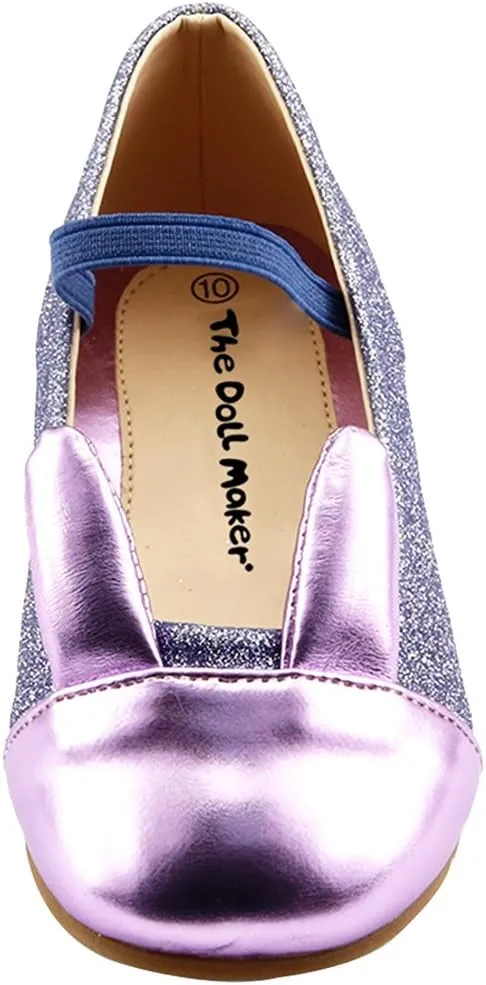 The Doll Maker Easter Bunny Flat Shoe