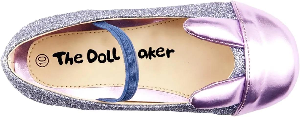The Doll Maker Easter Bunny Flat Shoe