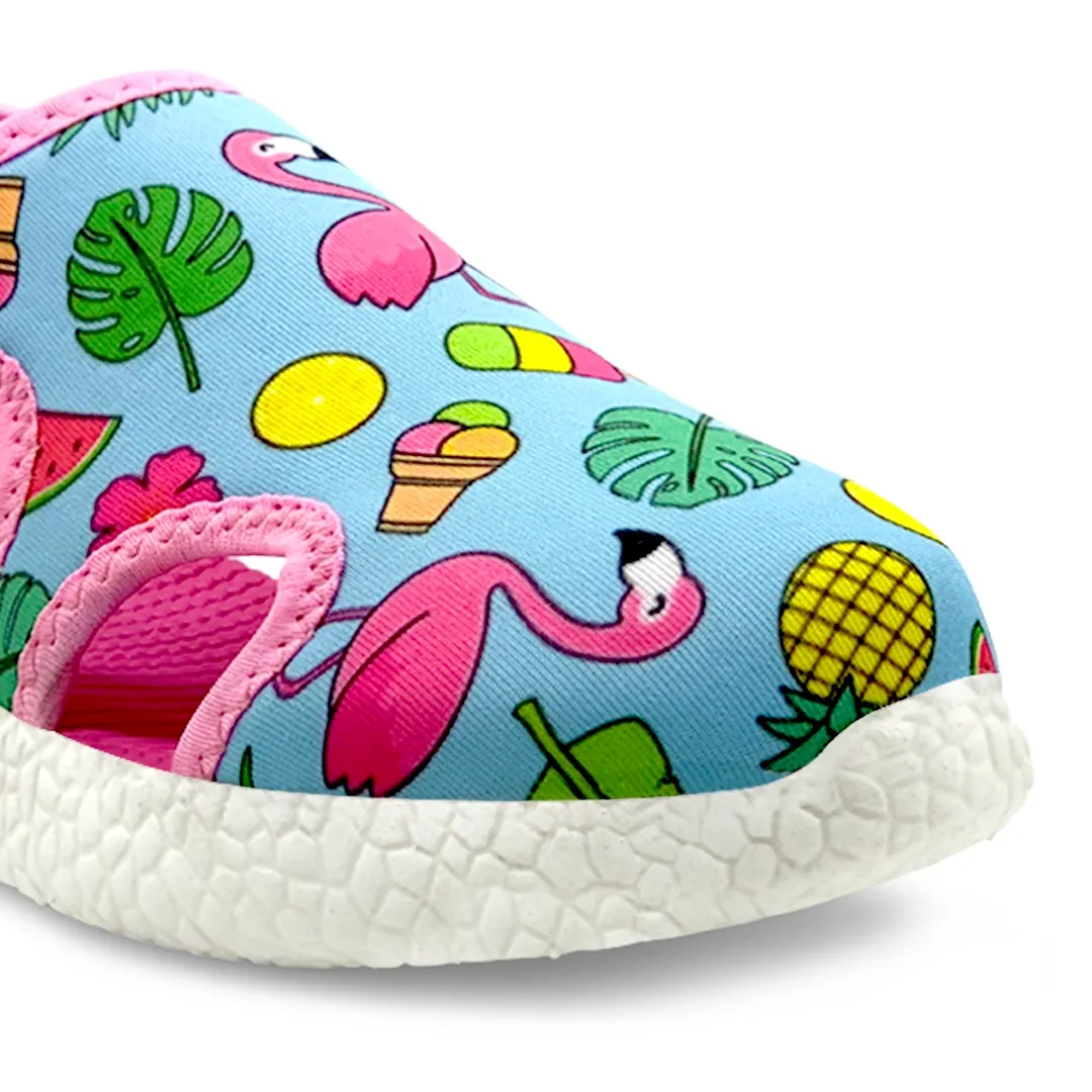 Trail - Flamingo Pop-Art Sandals