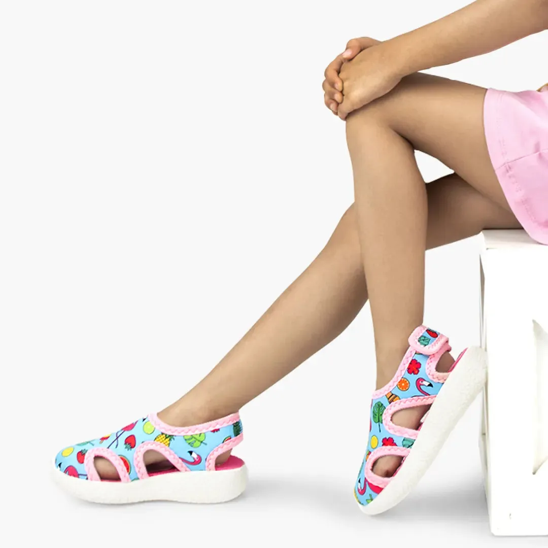 Trail - Flamingo Pop-Art Sandals