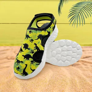 Trail - Neon-Dino-Print