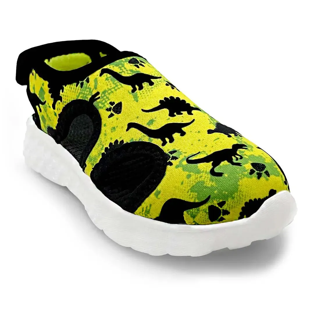 Trail - Neon-Dino-Print