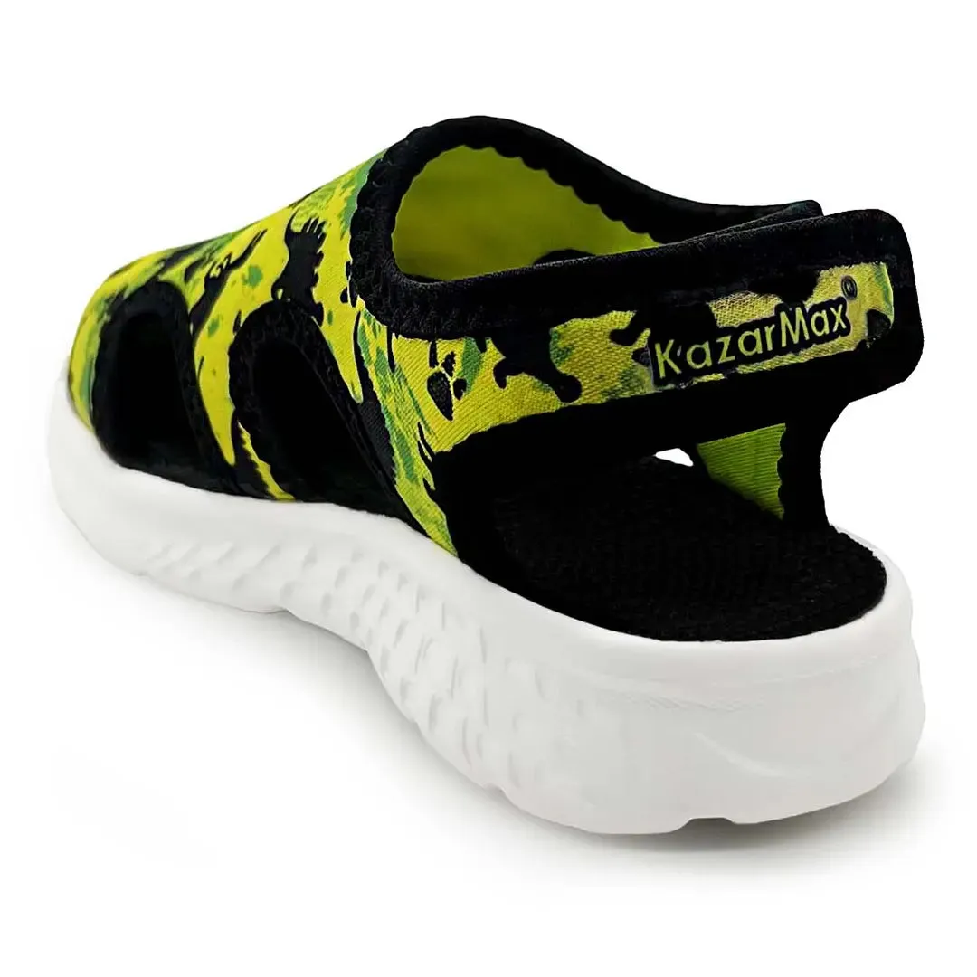 Trail - Neon-Dino-Print