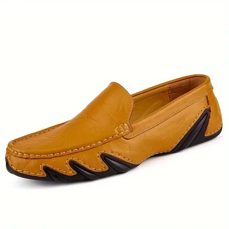Trusted Echtes Summer special Mokassins Leder Dallas