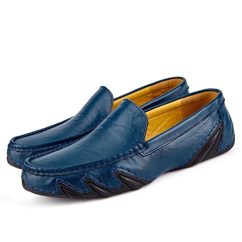 Trusted Echtes Summer special Mokassins Leder Dallas