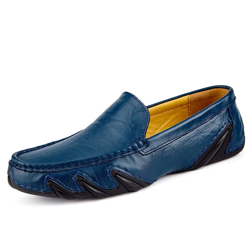 Trusted Echtes Summer special Mokassins Leder Dallas
