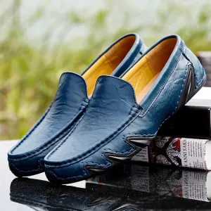 Trusted Echtes Summer special Mokassins Leder Dallas