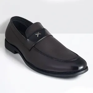 TRY IT 3663 BROWN Men's Loafers Shoes