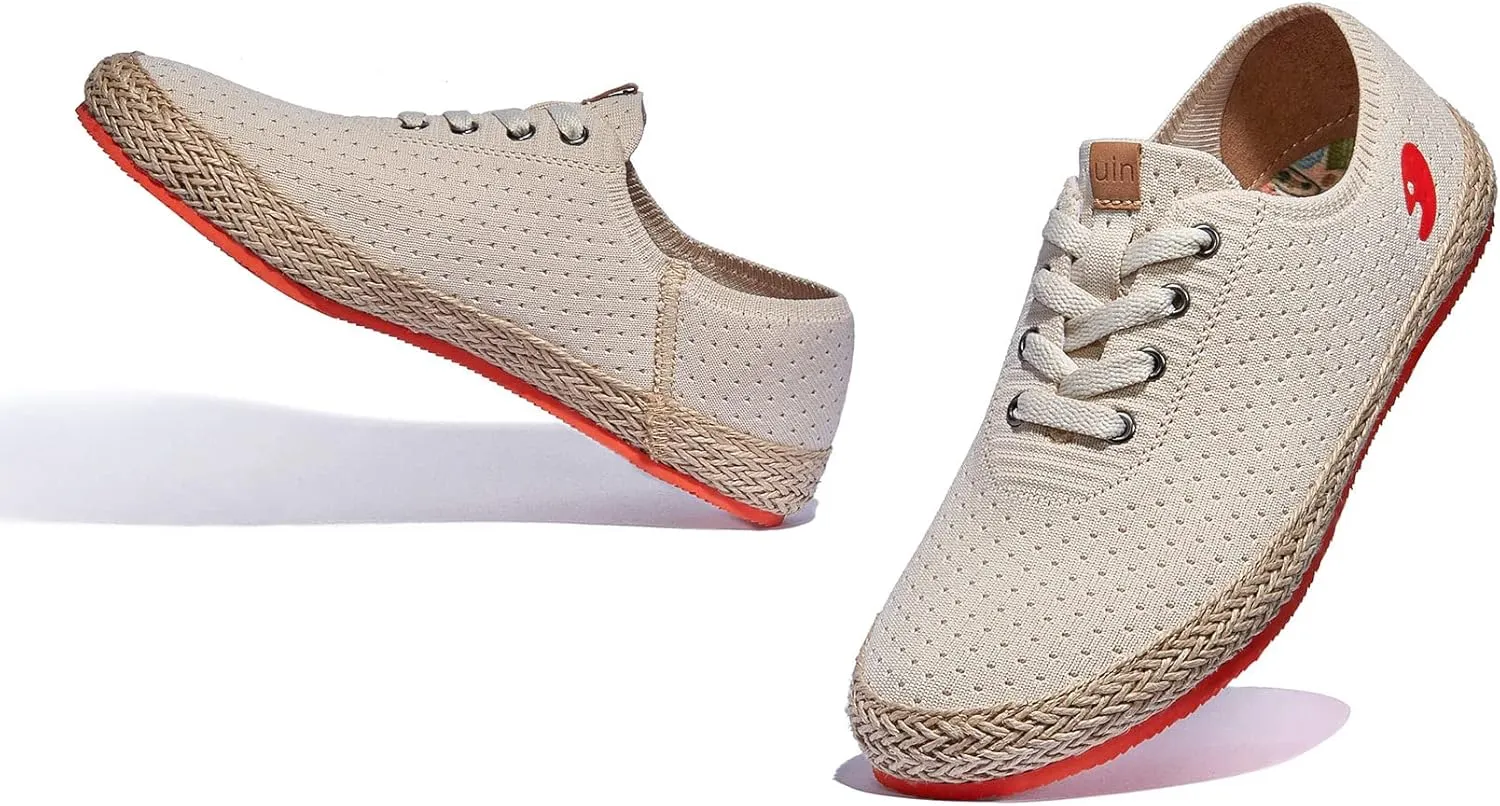 UIN Women's Art Painted Walking Casual Travel Shoes Lightweight Comfort Fashion Sneaker Formentera Series