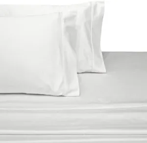 Ultra Soft & Exquisitely Smooth Genuine 100% Plush Cotton 800 TC Sheet Set by Pure Linens, Lavish Sateen Solid, 4 Piece King Size Deep Pocket Sheet Set, White