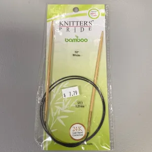 US 3 32” Bamboo Circulars