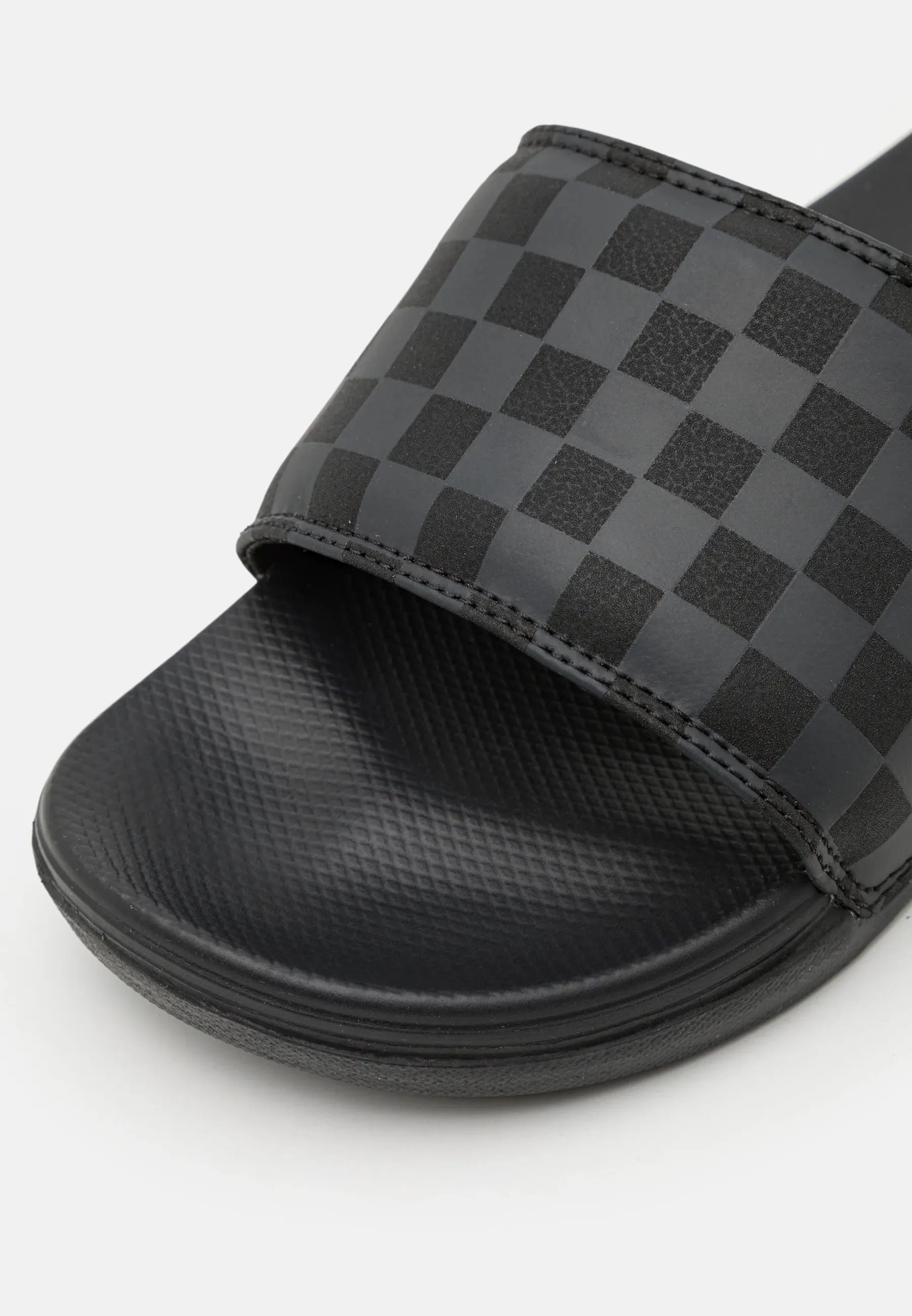Vans La Costa Sliders - Checker Black