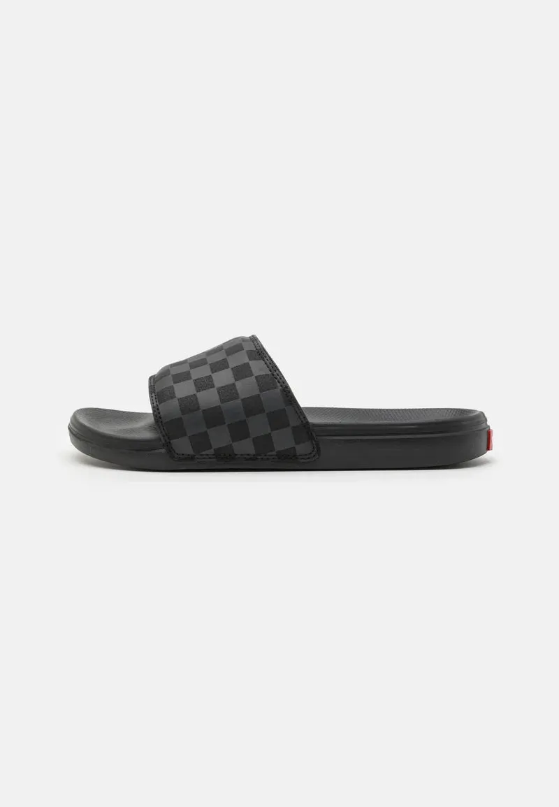 Vans La Costa Sliders - Checker Black