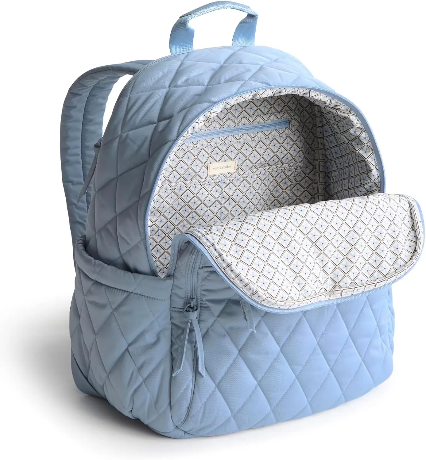 Vera Bradley Performance Twill Bancroft Backpack, Soft Chambray