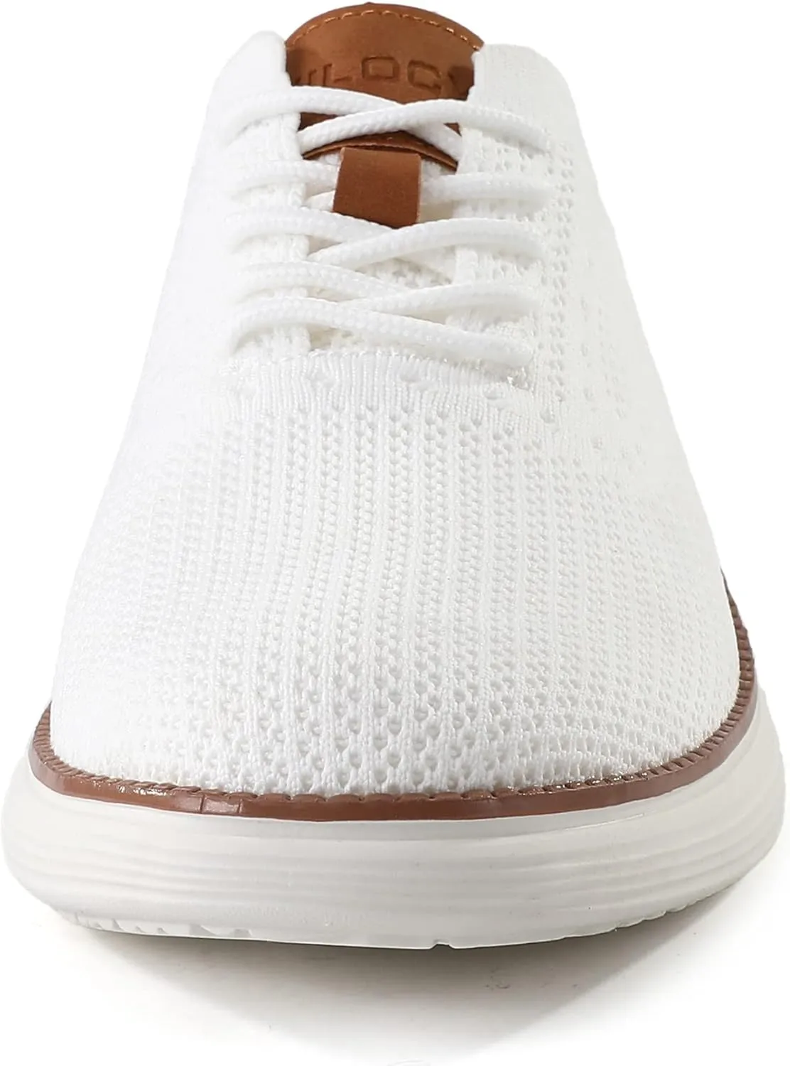 VILOCY Men's Casual Dress Sneakers Oxfords Business Mesh Breathable Walking Shoes Tennis Comfortable