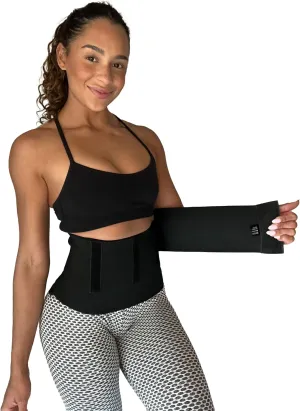 Waist Shaper - Extra Long No Show Stomach Shapewear - Bandage Wrap Waist Trainer For Women Under Clothes