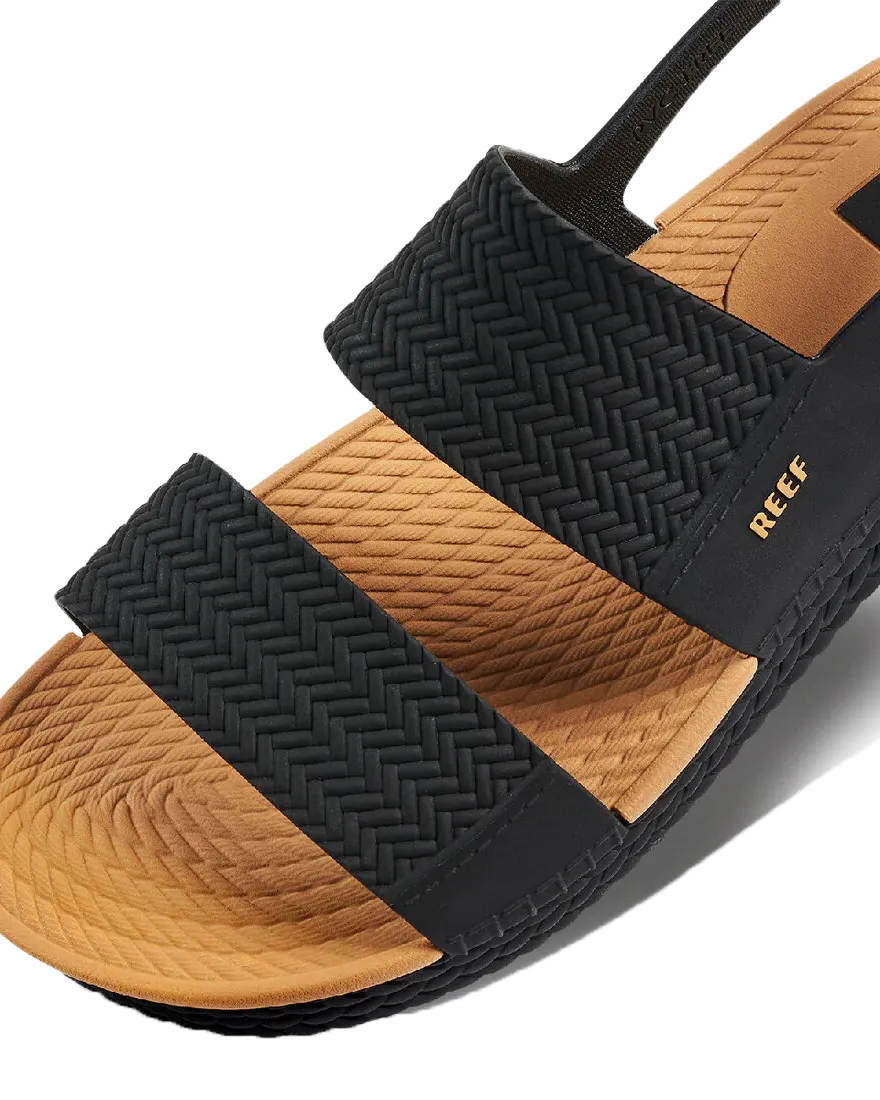 Water Vista Sandal in Black & Tan